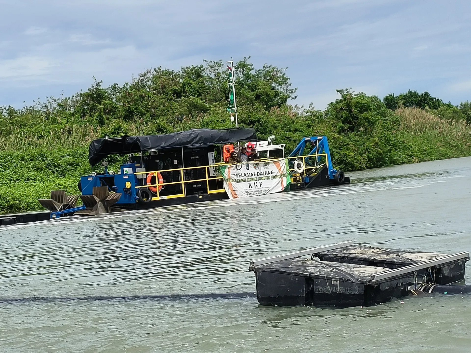 Kunjungan Kerja Kejaksaan Agung Dredger WM