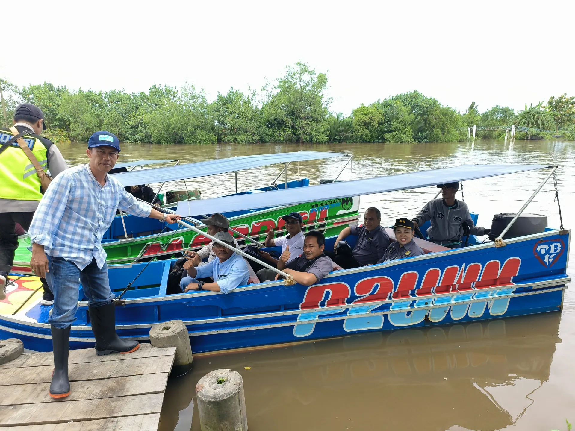 Kunjungan Kerja Kejaksaan Agung Dredger WM
