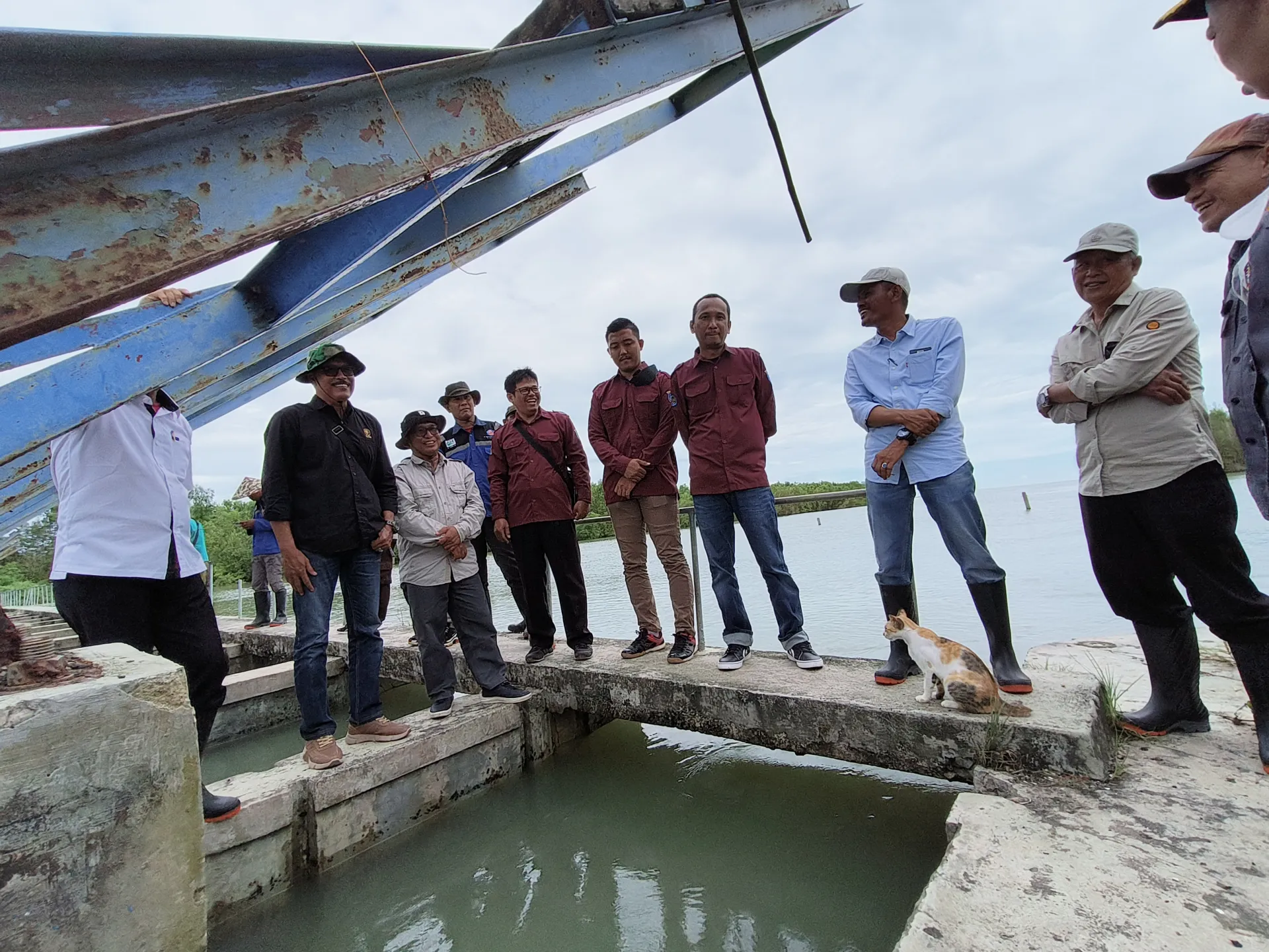 Kunjungan Kerja Kejaksaan Agung Dredger WM