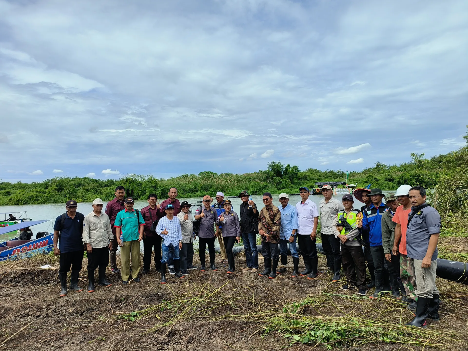Kunjungan Kerja Kejaksaan Agung Dredger WM